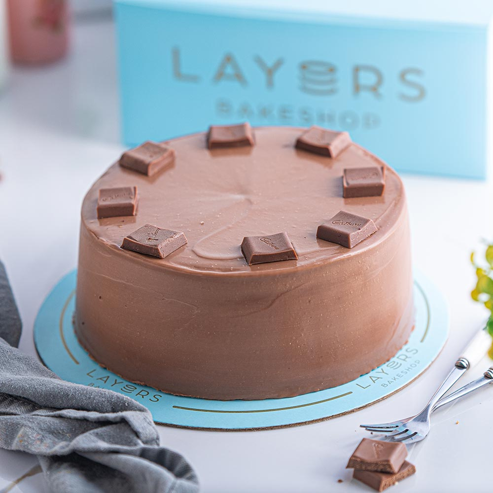2.5lbs Dairy Milk cake from Layers Bake Shop Delivery to Pakistan