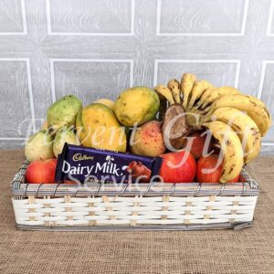 Savoury Treat Fruits Basket Delivery to Pakistan