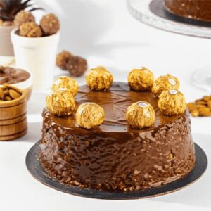 2lbs Ferrero Rocher Cake From Delizia Bakery