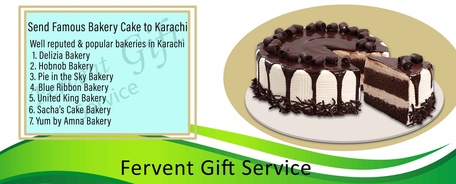 Popular bakers in Karachi - Send bakery cakes Karachi same day