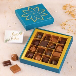 Gold Jasmine Chocolates Box from Lals