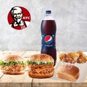 Send KFC Zinger and Krunch Burger Deal to Pakistan via Fervent Gift Service