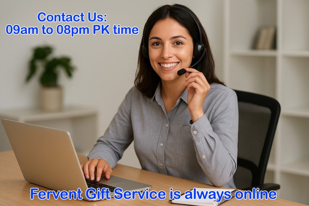 Contact us 1 Contact us | Fervent Gift Service
